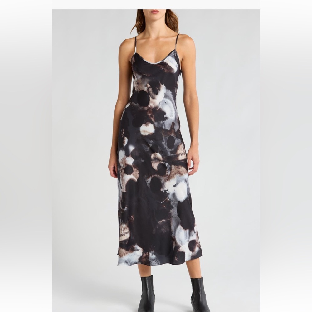 NWT ALL SAINTS bryony mars Women's slip dress size 0